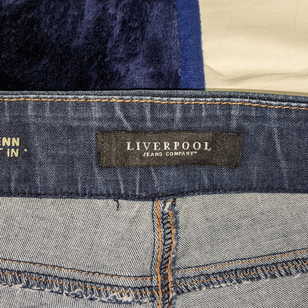Liverpool Dark Blue Jeans